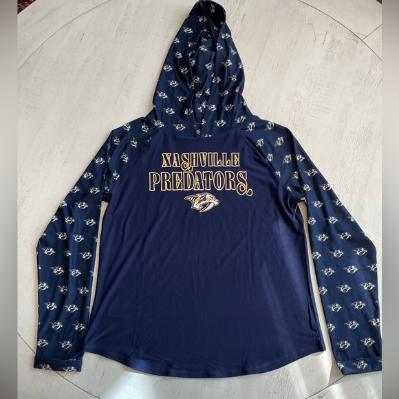 Women's Concepts Nashville Predators 4 Piece Women’s Pajama Set- Size Medium - Picture 3 of 14